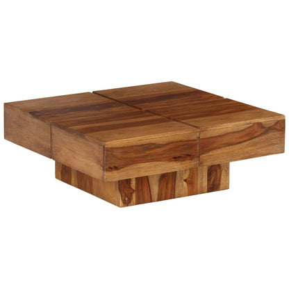 Salontafel 80X80X30 Cm Massief Acaciahout