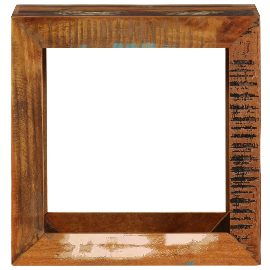 Kruk 40X30X40 Cm Massief Gerecycled Hout