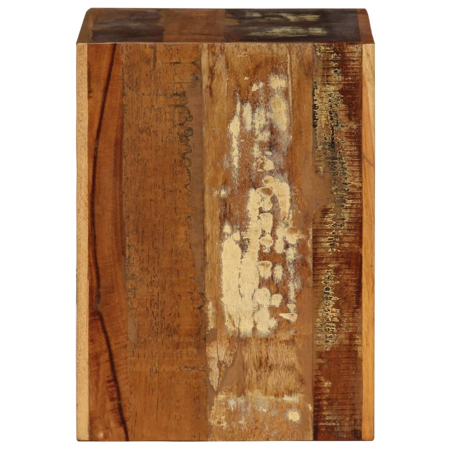 Kruk 40X30X40 Cm Massief Gerecycled Hout