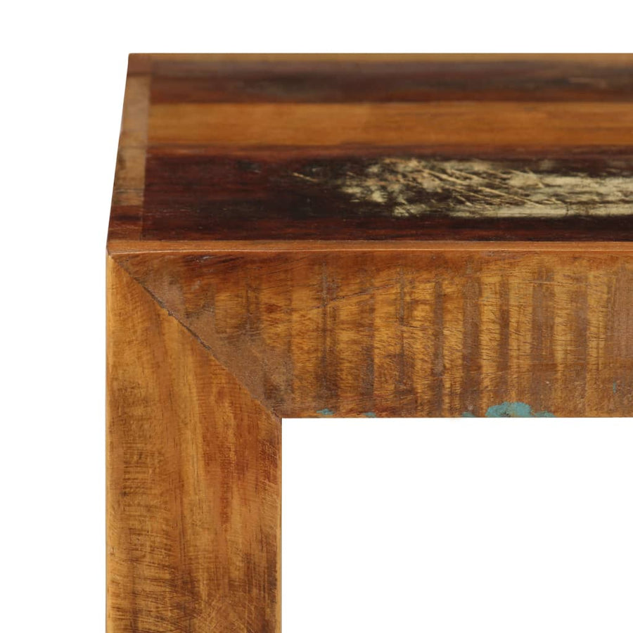 Kruk 40X30X40 Cm Massief Gerecycled Hout