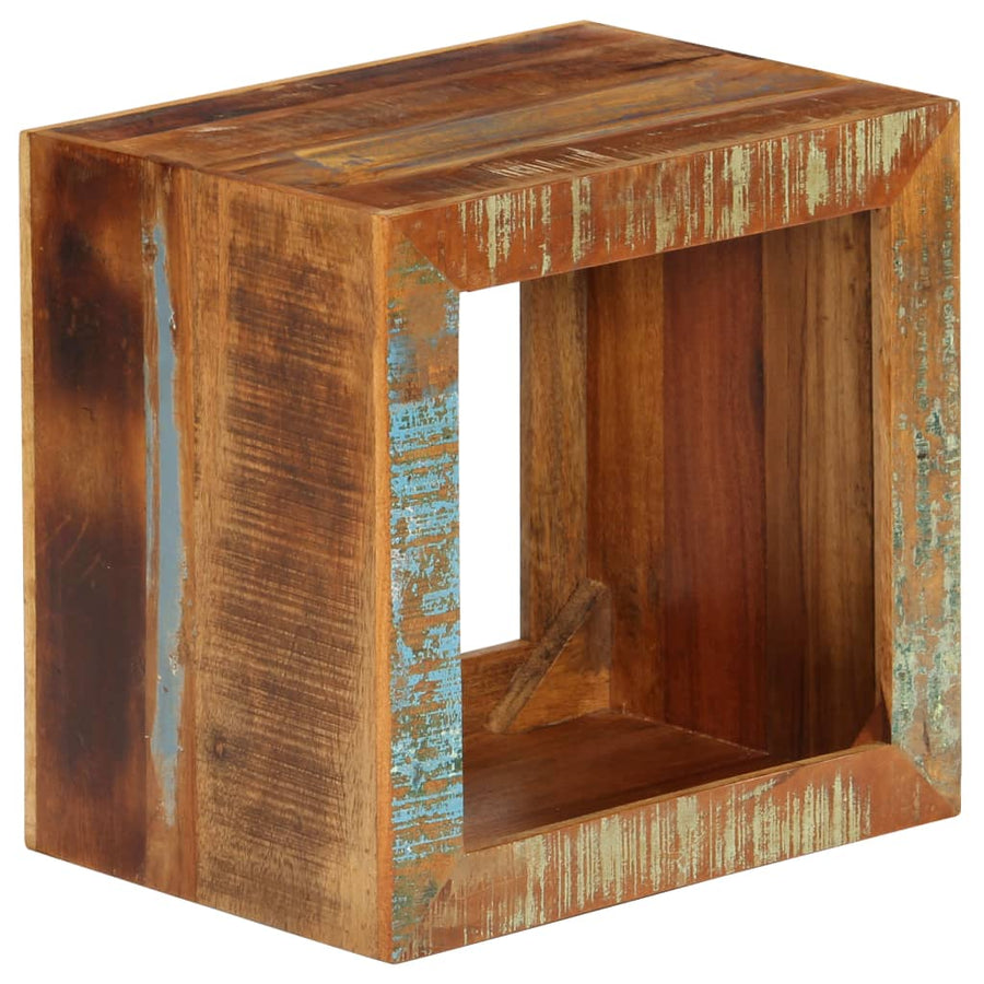 Kruk 40X30X40 Cm Massief Gerecycled Hout
