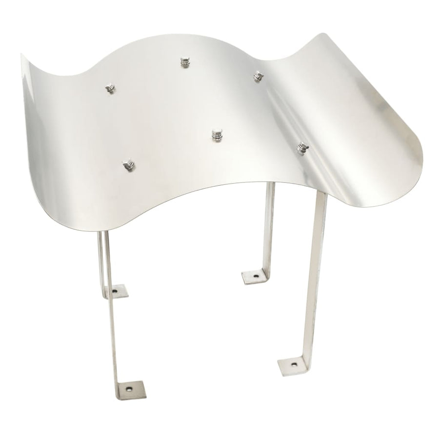 Schoorsteenkap Roestvrij Staal Zilverkleurig 70 x 70 x 37 cm