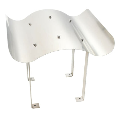 Schoorsteenkap Roestvrij Staal Zilverkleurig 70 x 100 x 38 cm