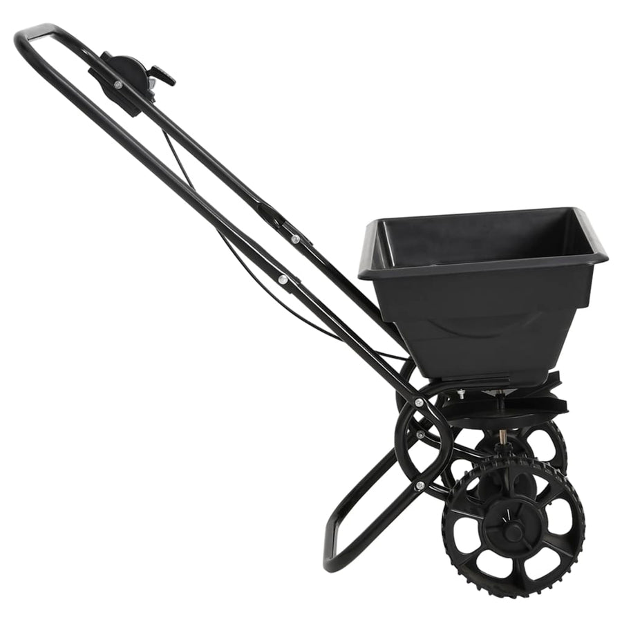 Strooiwagen Duwmodel 15 L 92X46X70 Cm Pvc En Staal