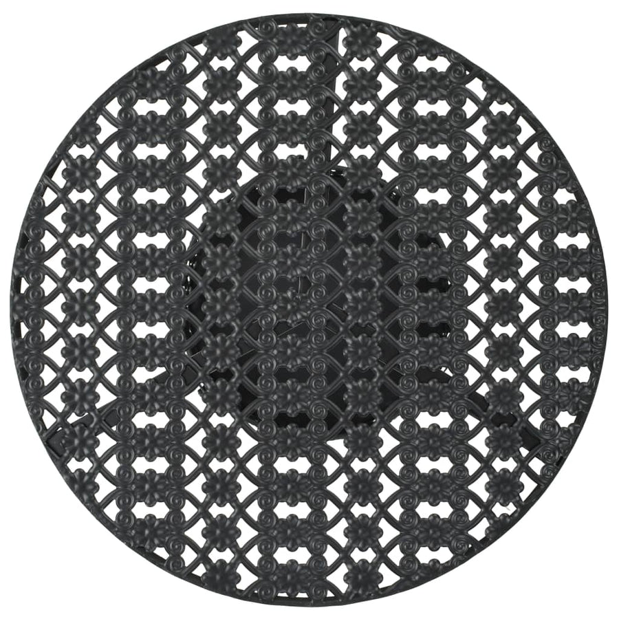 Bistrotafel 40X70 Cm Metaal Zwart