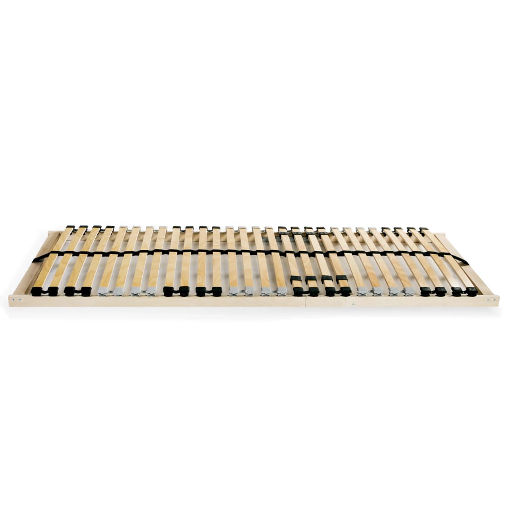Lattenbodem Met 28 Latten 7 Zones 80 x 200 cm Vast