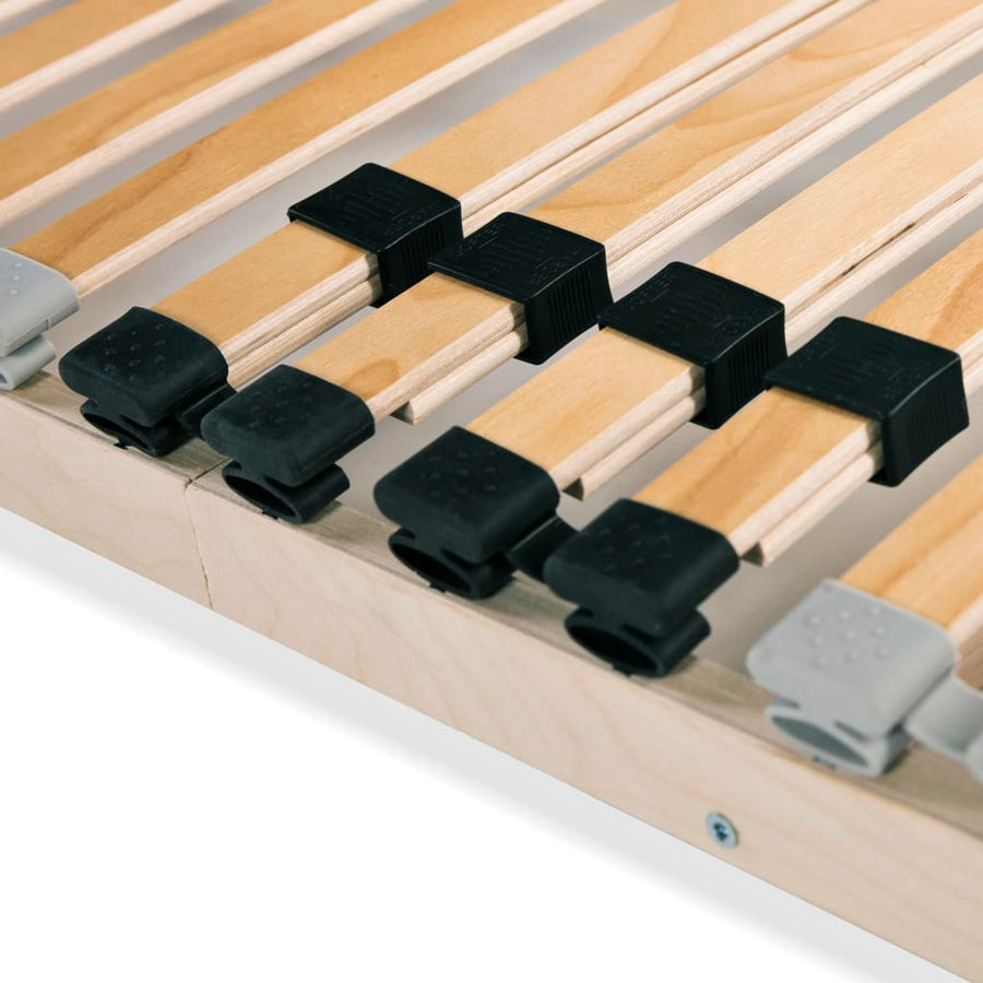 Lattenbodem Met 28 Latten 7 Zones 120 x 200 cm Vast
