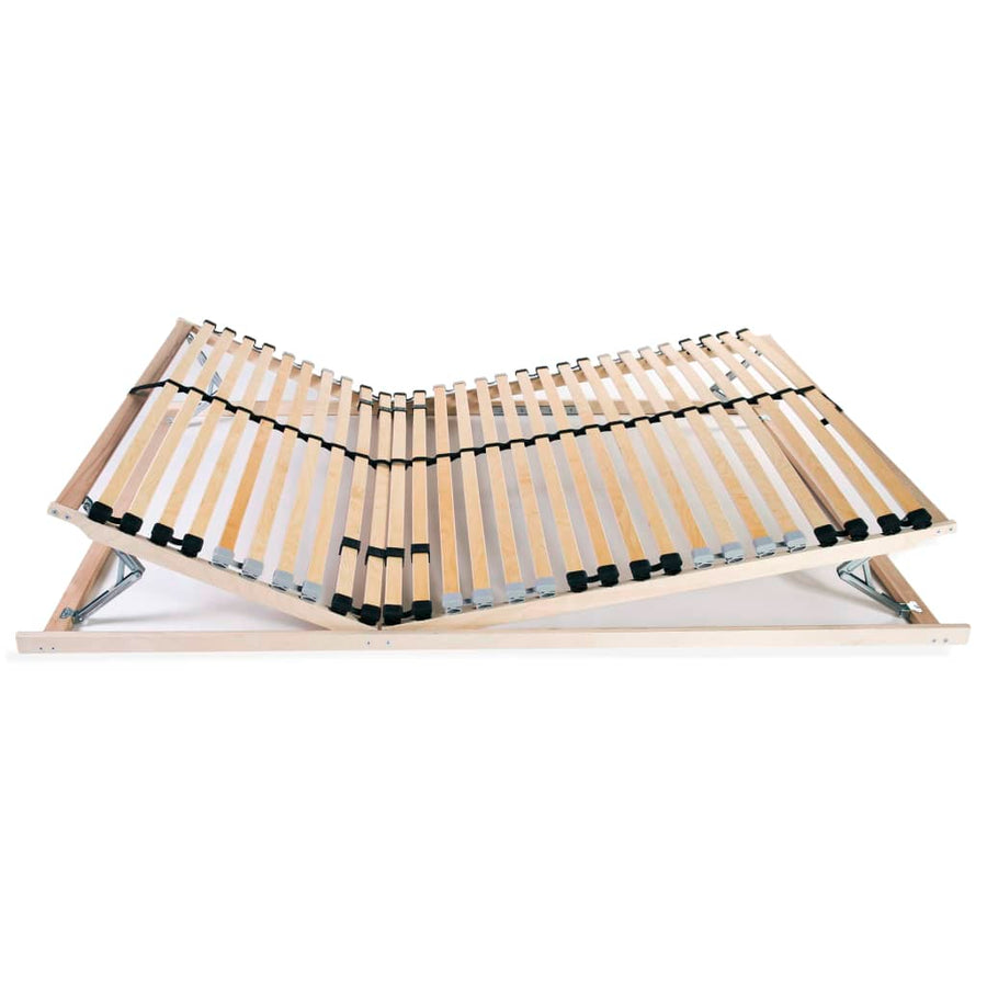 Lattenbodem Met 28 Latten 7 Zones 100 x 200 cm Hoofd- en voeteneinde (handmatig)