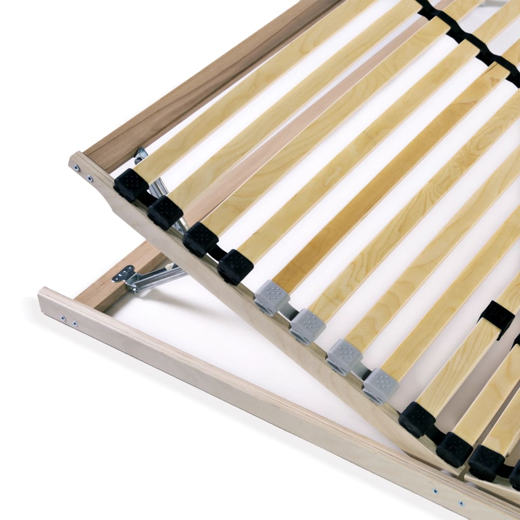 Lattenbodem Met 28 Latten 7 Zones 120 x 200 cm Hoofd- en voeteneinde (handmatig)
