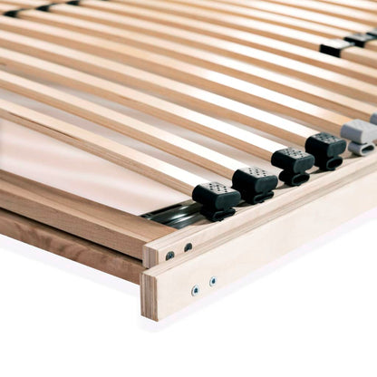 Lattenbodem Met 28 Latten 7 Zones 120 x 200 cm Hoofd- en voeteneinde (handmatig)