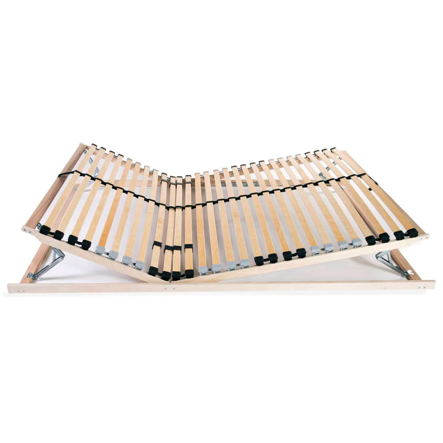 Lattenbodem Met 28 Latten 7 Zones 140 x 200 cm Hoofd- en voeteneinde (handmatig)