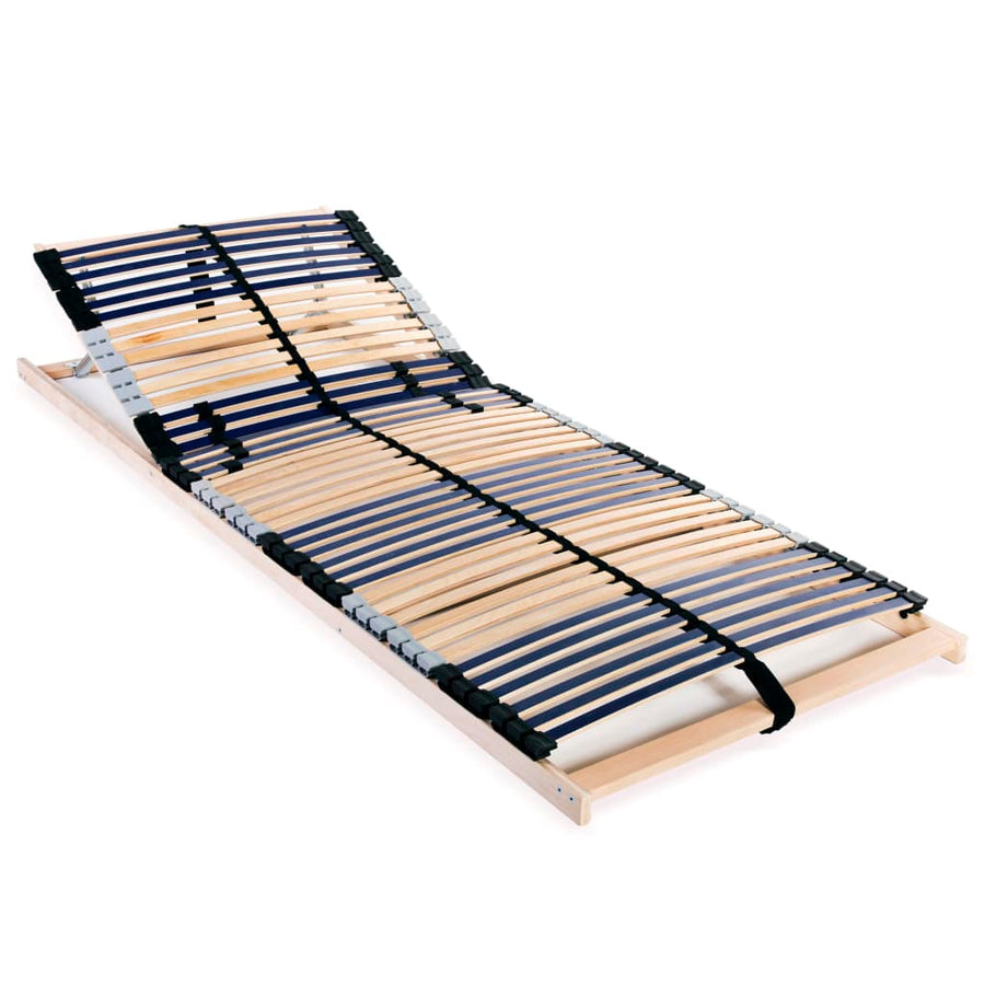 Lattenbodem Met 42 Latten 7 Zones 70 x 200 cm Verstelbaar hoofdeinde (handmatig)