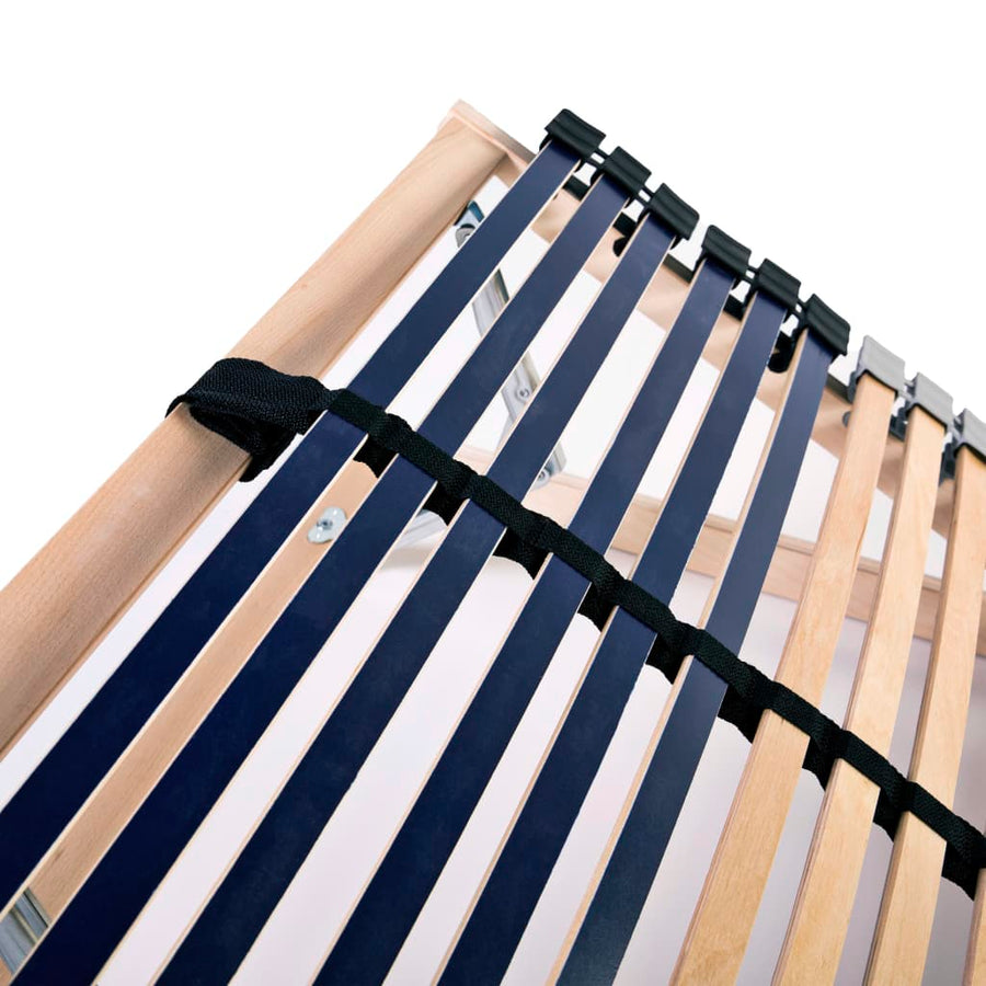 Lattenbodem Met 42 Latten 7 Zones 80 x 200 cm Verstelbaar hoofdeinde (handmatig)