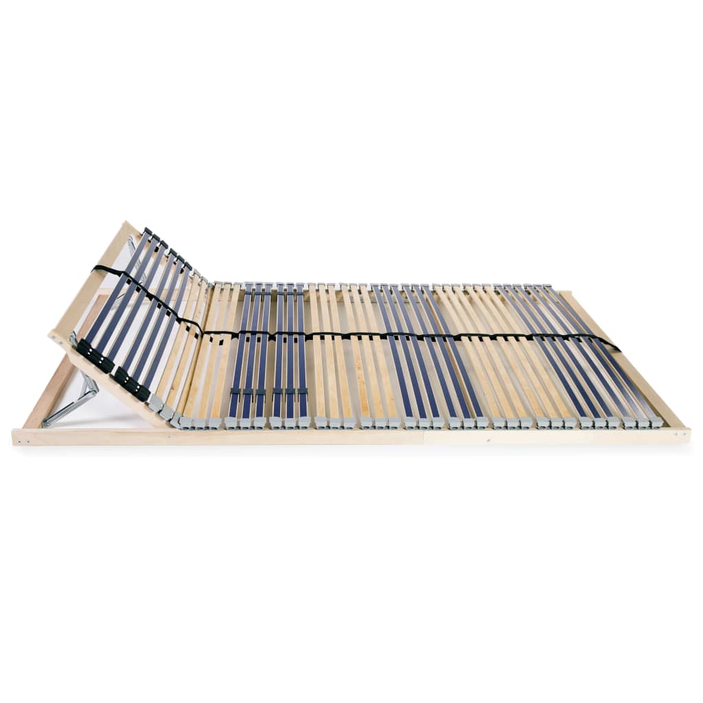 Lattenbodem Met 42 Latten 7 Zones 100 x 200 cm Verstelbaar hoofdeinde (handmatig)