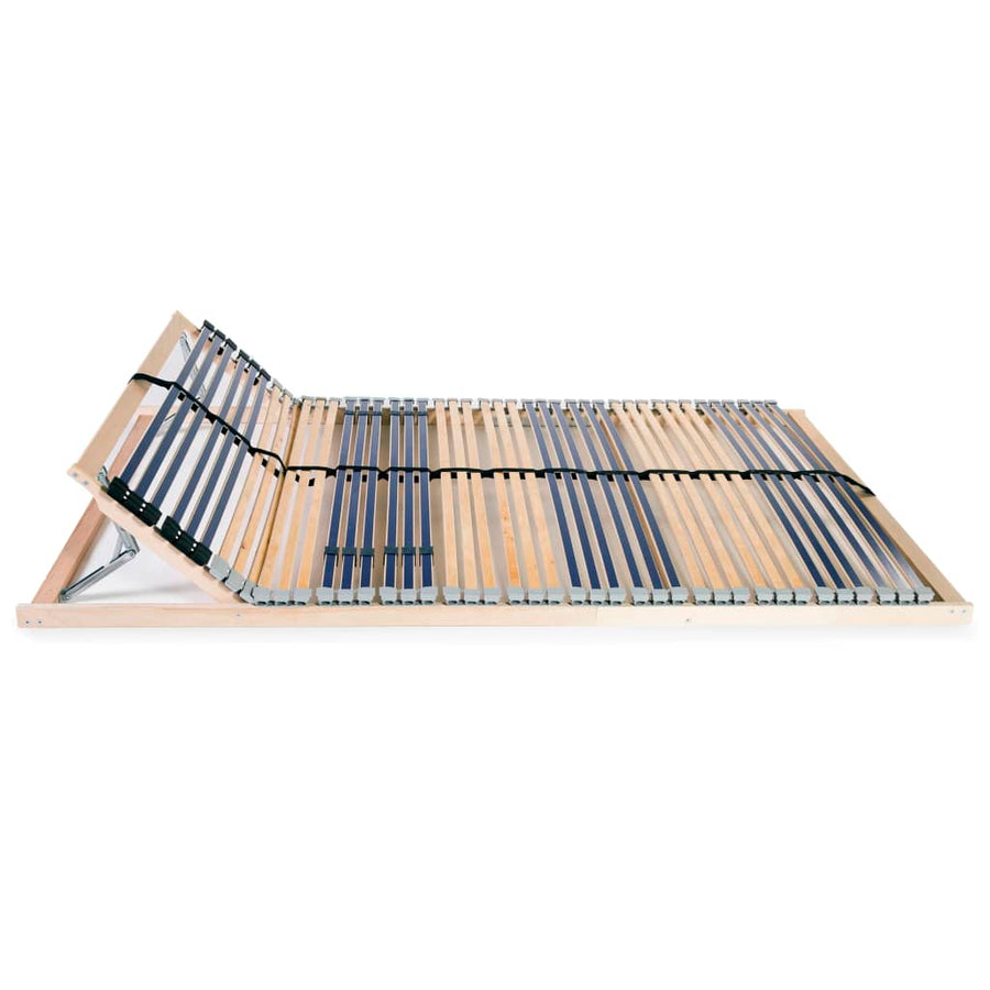 Lattenbodem Met 42 Latten 7 Zones 100 x 200 cm Verstelbaar hoofdeinde (handmatig)