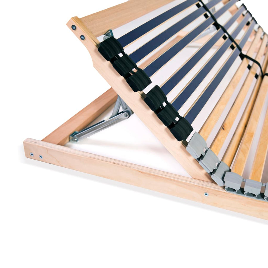 Lattenbodem Met 42 Latten 7 Zones 100 x 200 cm Verstelbaar hoofdeinde (handmatig)