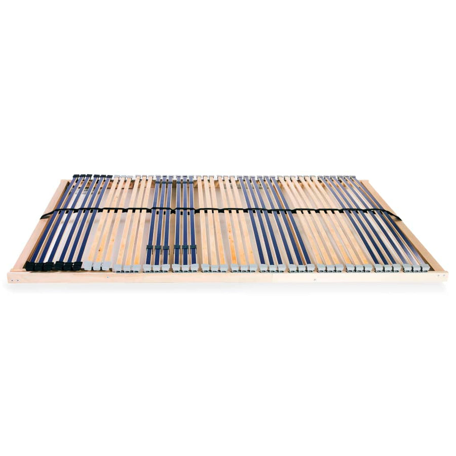 Lattenbodem Met 42 Latten 7 Zones 120 x 200 cm Verstelbaar hoofdeinde (handmatig)