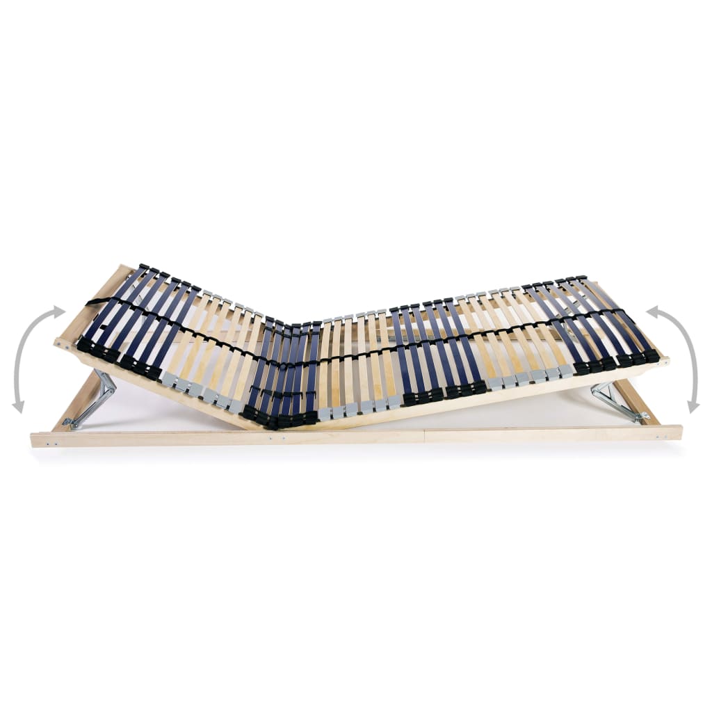 Lattenbodem Met 42 Latten 7 Zones 70 x 200 cm Hoofd- en voeteneinde (handmatig)