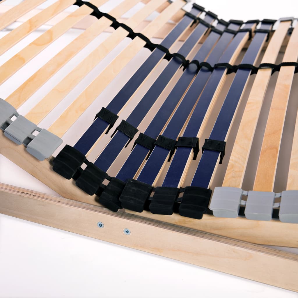 Lattenbodem Met 42 Latten 7 Zones 120 x 200 cm Hoofd- en voeteneinde (handmatig)