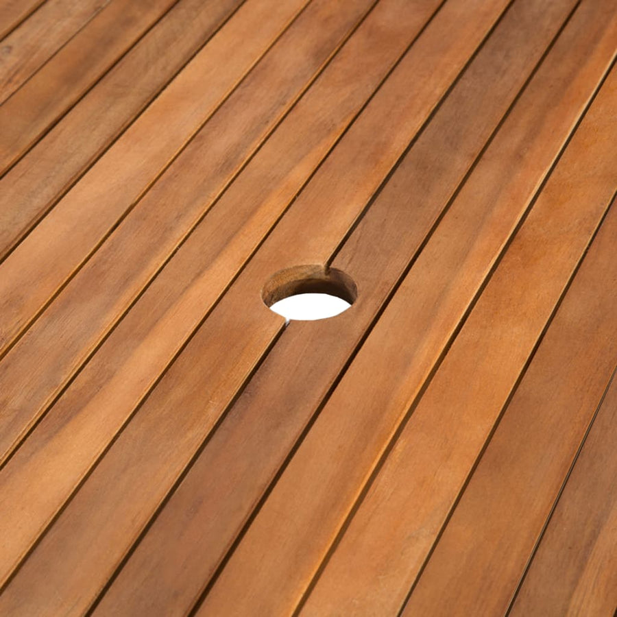 -Delige Tuinset Poly Rattan Zwart En Bruin 7
