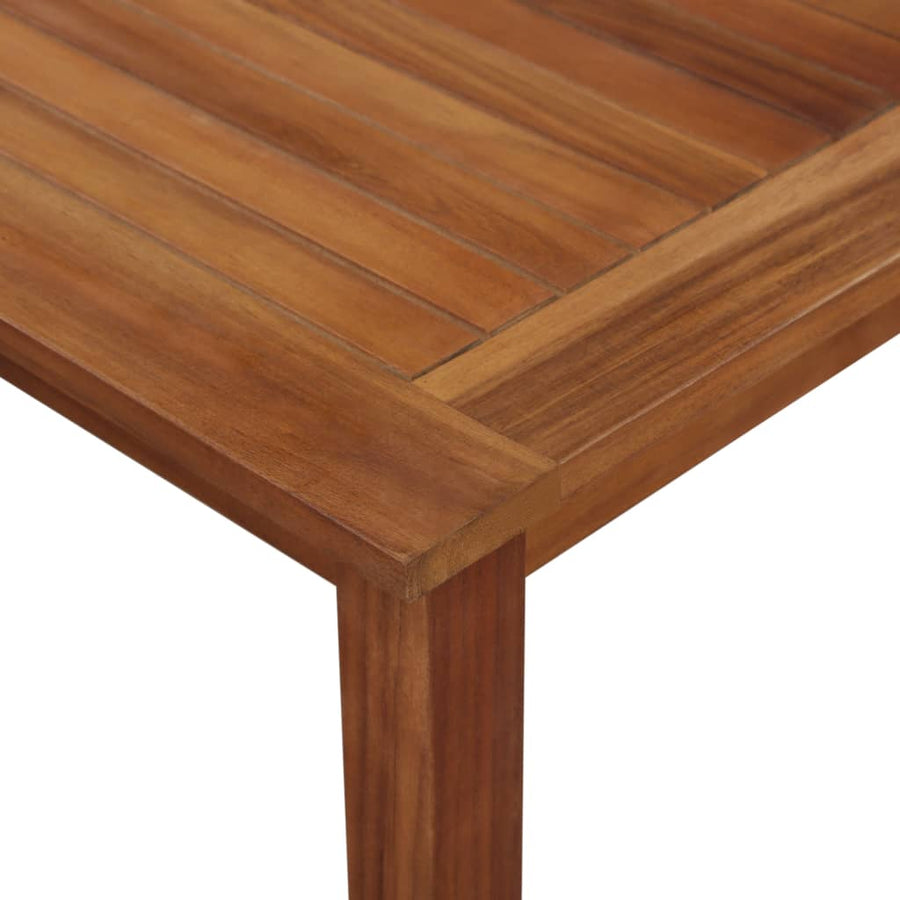 Tuintafel 150x90x74 cm massief acaciahout 150 x 90 x 74 cm