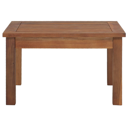 -Delige Loungeset Met Kussens Poly Rattan Bruin