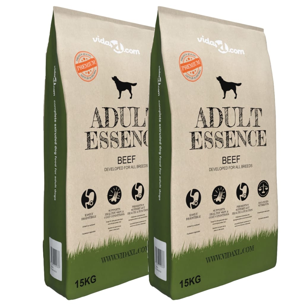 Premium hondenvoer droog Adult Essence Beef 30 kg 2 st 30 kg Rundvlees