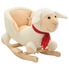 Hobbeldier schaap 60x32x50 cm pluche wit