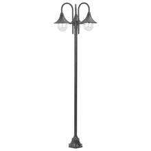Paalverlichting Tuin E27 220 Cm Aluminium 3-Delig Brons