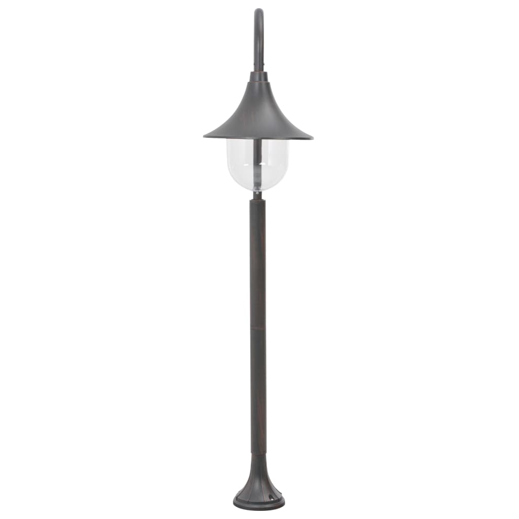 Paalverlichting Tuin E27 20 Cm Aluminium Brons