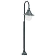 Post light garden E27 120 cm aluminium dark green