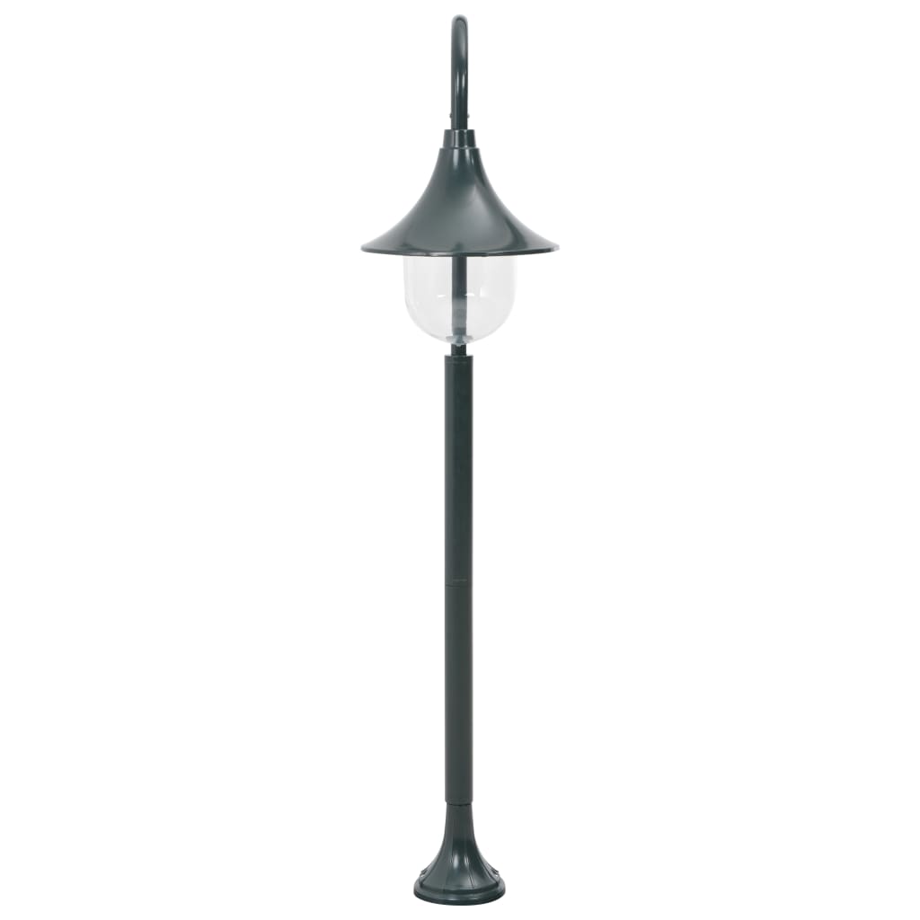 Paalverlichting Tuin E27 20 Cm Aluminium Donkergroen