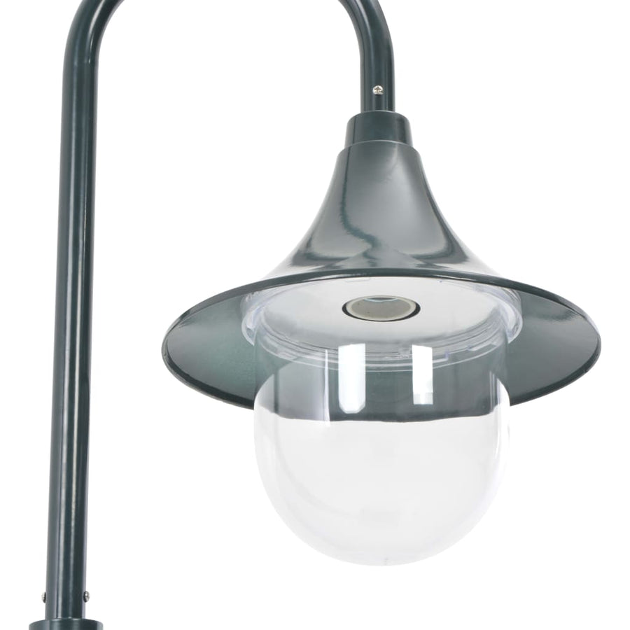 Paalverlichting Tuin E27 20 Cm Aluminium Donkergroen