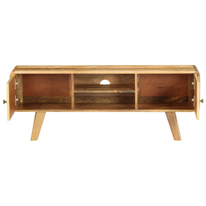 Tv-Meubel 120X30X45 Cm Massief Mangohout Goud