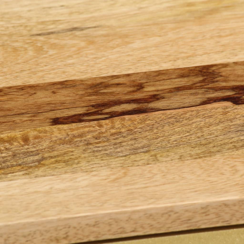 Tv-Meubel 120X30X45 Cm Massief Mangohout Goud