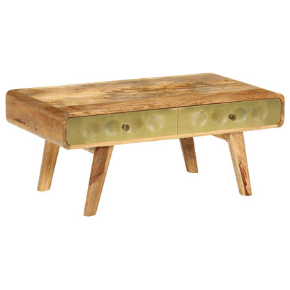 Salontafel 90x50x40 cm massief mangohout
