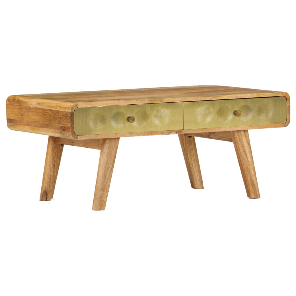 Salontafel 90x50x40 cm massief mangohout