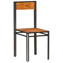 Eetkamerstoelen 2 St Massief Acaciahout