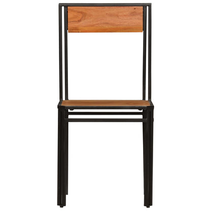 Eetkamerstoelen 2 St Massief Acaciahout