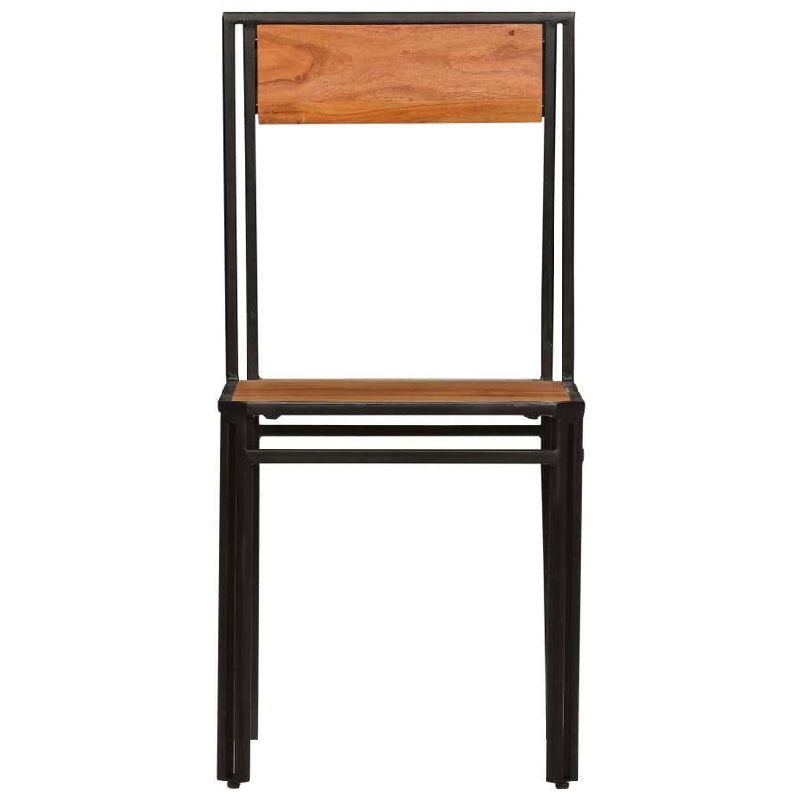 Eetkamerstoelen 2 St Massief Acaciahout