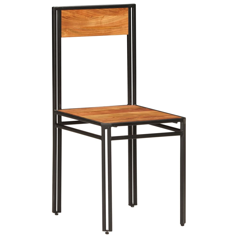 Eetkamerstoelen 2 St Massief Acaciahout