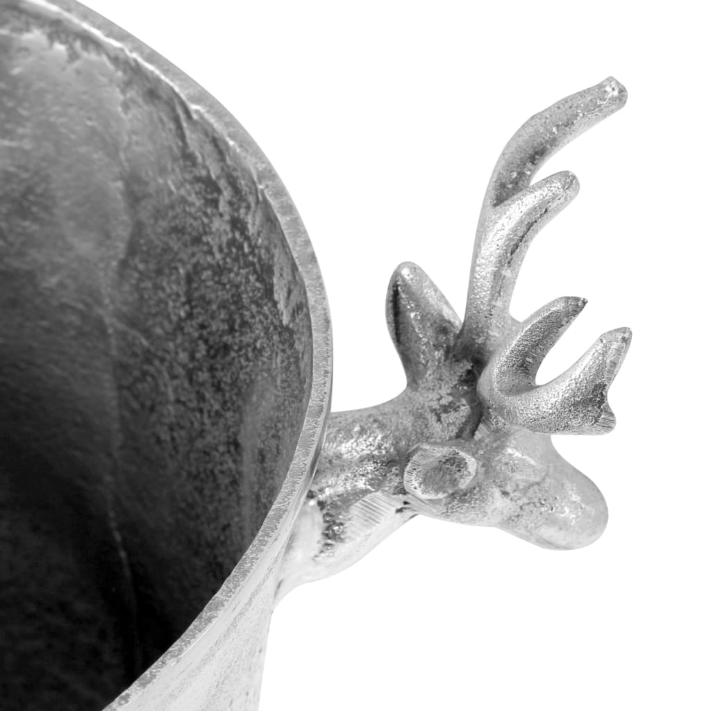 Champagnekoeler 39X29X71 Cm Massief Aluminium Zilverkleurig