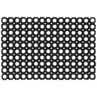 Rubbermatten 40x60 cm 22 mm 5 stuks zwart