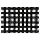 Rubbermat 80x120 cm 22 mm zwart