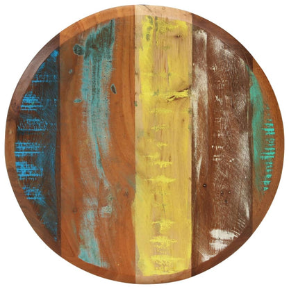 Barkrukken Massief Gerecycled Hout 38 x 38 x 76 cm Multikleur