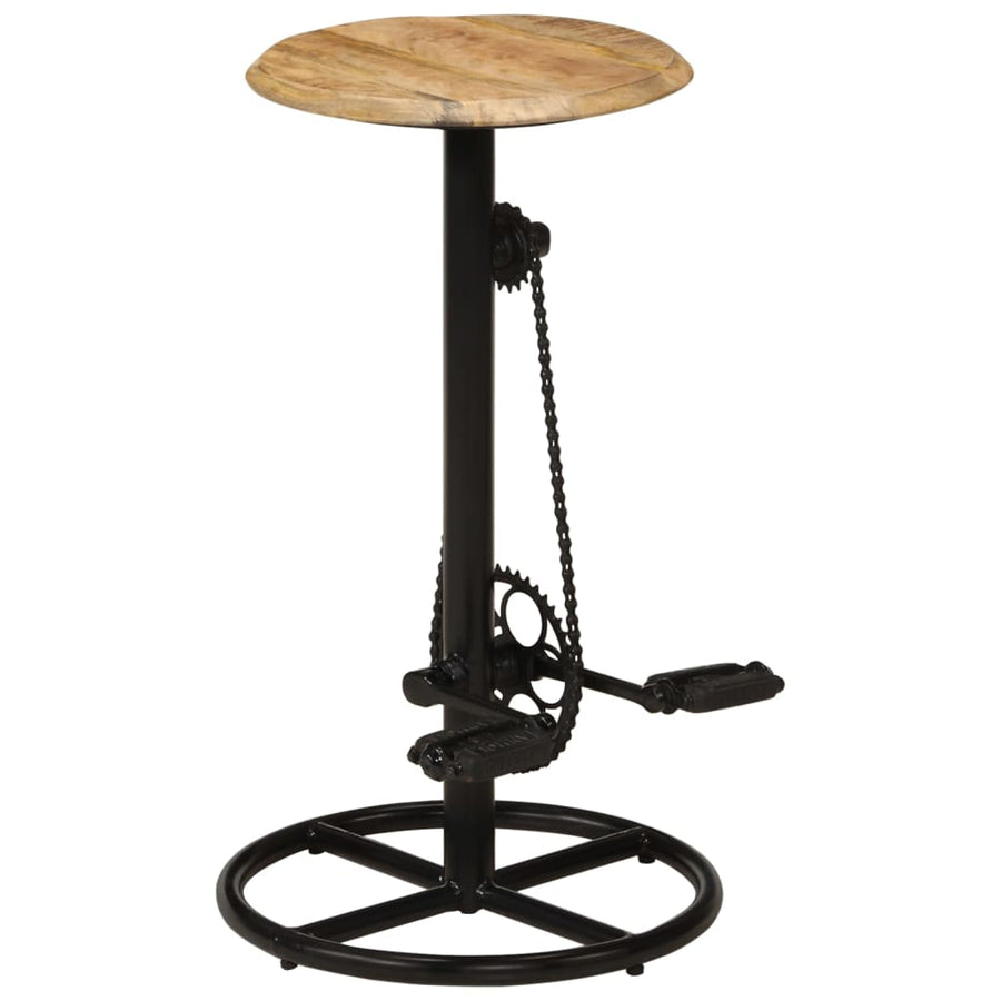 Barkrukken Massief Mangohout 38 x 38 x 76 cm Bruin