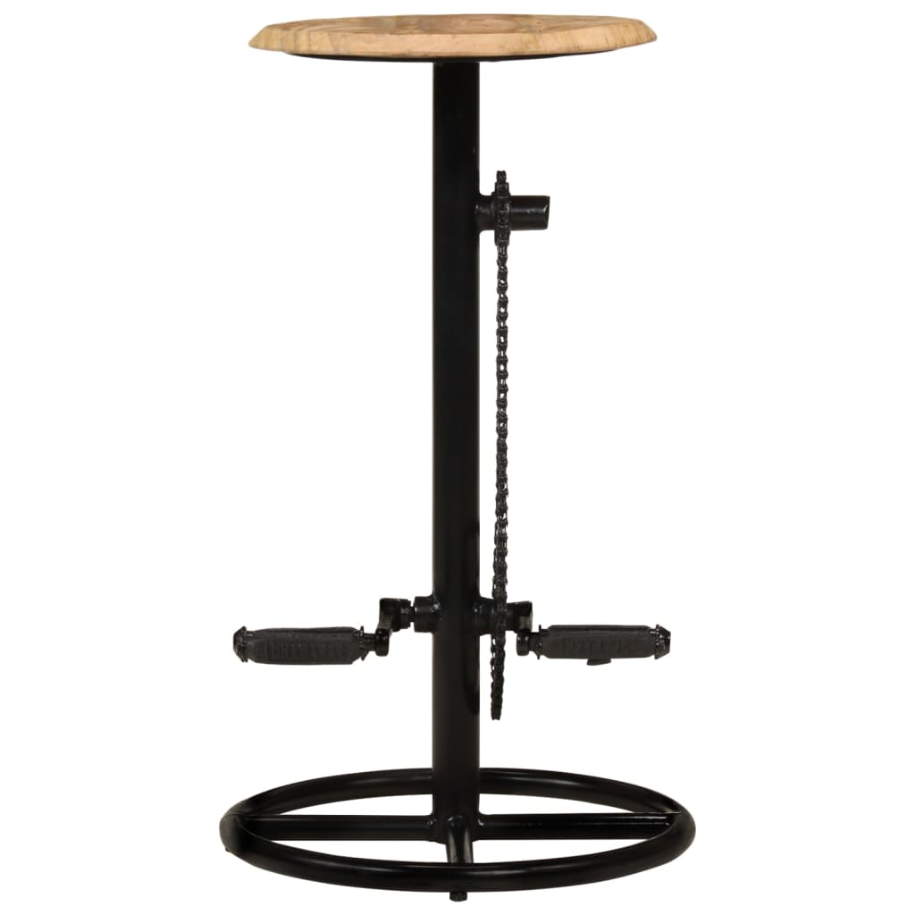 Barkrukken Massief Mangohout 38 x 38 x 76 cm Bruin
