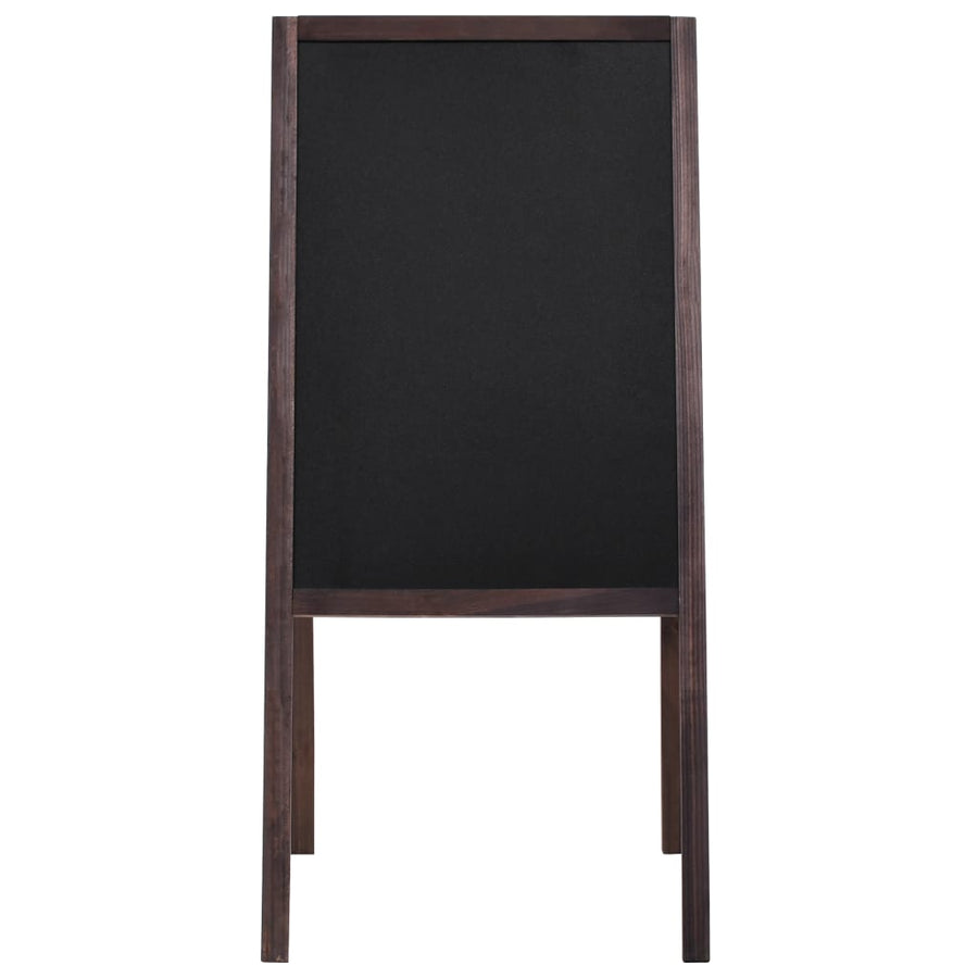 Krijtbord Dubbelzijdig Vrijstaand Cederhout 40 x 60 cm