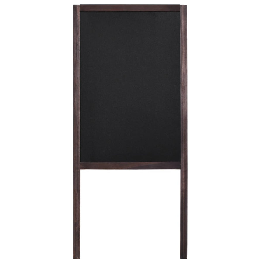 Krijtbord Dubbelzijdig Vrijstaand Cederhout 40 x 60 cm