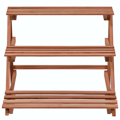 Plantenstandaard 3-Laags Cederhout 48 x 45 x 40 cm